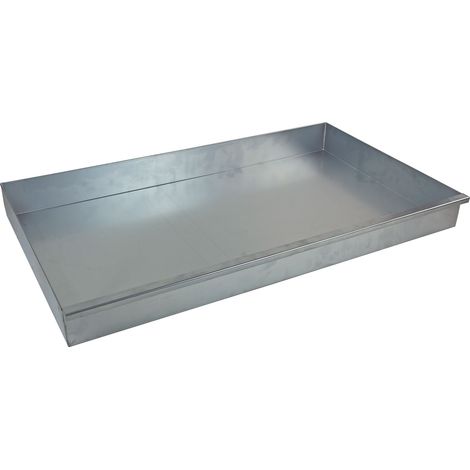 ADB Stahl Wanne 845x490x80mm groß für Chemieschrank verzinkt (1/2)