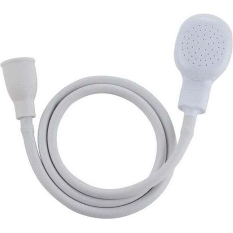 Mitigeur douchette en plastique AIPERQ, douchette universelle pour évier, compatible avec robinet, douchette de coiffure pour la maison, le bain de bébé, les animaux domestiques et les toilettes (1/3)