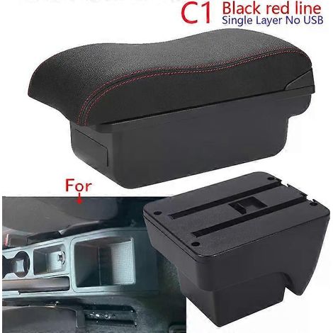 Boîte de rangement pour accoudoir Seat Ibiza 6j MK4 IV 6L (2018-2025) - Pièce de rechange pour accessoires intérieurs (1/5)