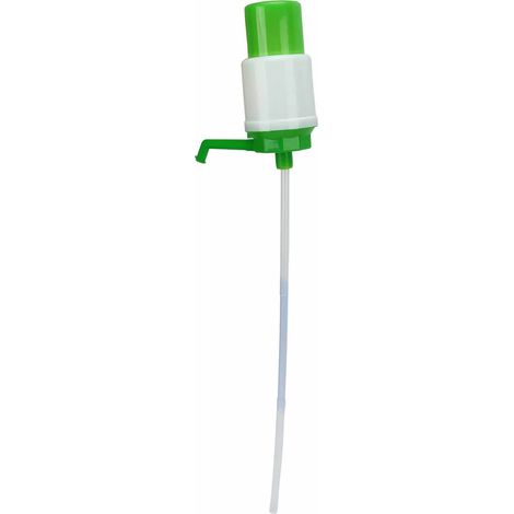 Bouteille d'eau purifiée 805G Pompe à main manuelle pour eau minérale en baril, distributeur d'eau aspirateur (petit modèle vert avec valve de décompression) (1/5)