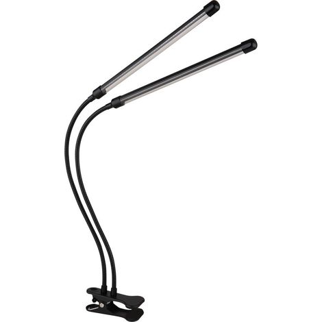 Pince spot lampe plante lampe de croissance IP44 lampe de table variateur minuterie LED (1/3)