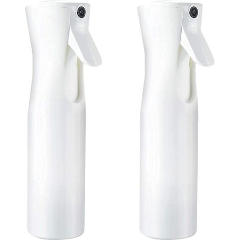 Vaporisateur rechargeable visage coiffeur. Spray brumisateur à eau vide Bouteille mist Spray vide Rechargeable pour Nettoyage Vaporisateur Cheveux Produit Coiffure Falcon plante (300 ml (2 unités))