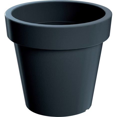Maceta de plástico LOFLY 54L, 49x49x45 cm - Antracita (1/3)