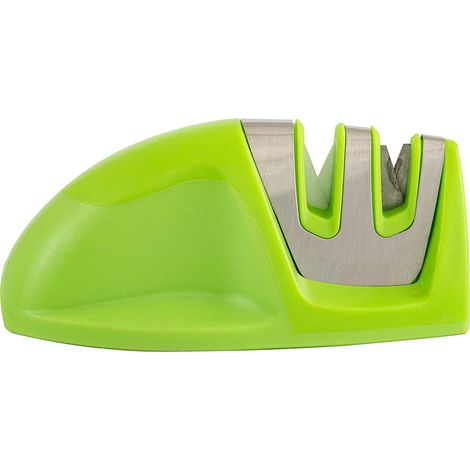Afilar Cuchillos - Afilador De Cuchillas De Carburo Y Barras De Cerámica - Para Cuchillos Y Tijeras - 1 Unidad (1/5)