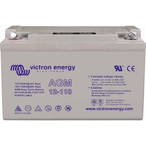 [GEBRAUCHT] B-Ware Victron Energy Batterie Akku AGM Deep Cycle Hauptakku Stromspeicher 12V 110A (1/2)