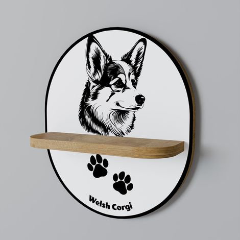 Estante ovalado WELSH CORGI PEMBROKE (1/5)