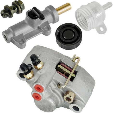 Pinze freno posteriori con serbatoio liquido freni e pompa freno per Trail Boss 330 Magnum 500 2001-2003