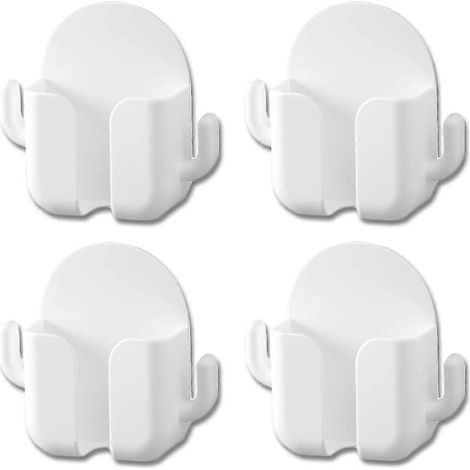 Support mural pour télécommande (4 pièces) - Boîte de rangement pour télécommande - Support mural pour télécommande - Support pour téléphone portable (1/5)