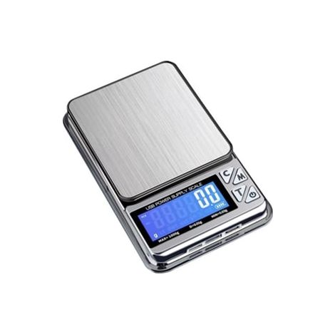 Filiyano-Balance de poche numérique haute précision 300 g/0,01 g, rechargeable, idéale pour l'or, les bijoux, le thé et le cuivre.