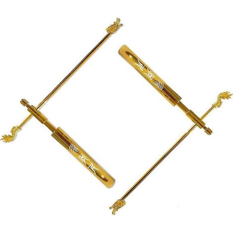 Baguettes de sourcier en cuivre Golden Dragon, détachables et faciles à transporter (1/5)