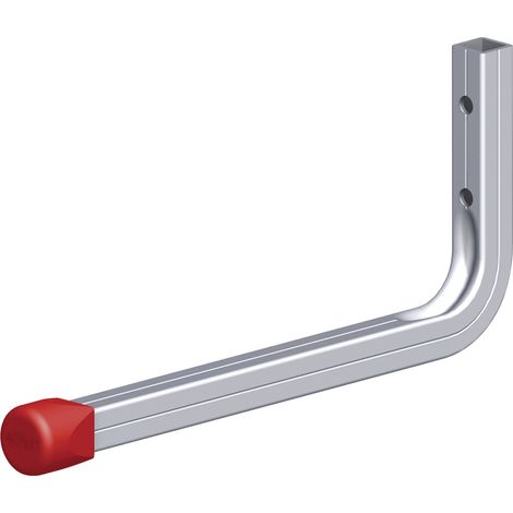 alfer Wandhaken Typ 2 T 23 x H 13 cm Aluminium blank Haken Universalhaken