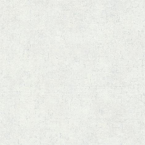 Empapelado tono sobre tono Profhome 380893 papel pintado no tejido ligeramente texturado tono sobre tono mate blanco 5,33 m2