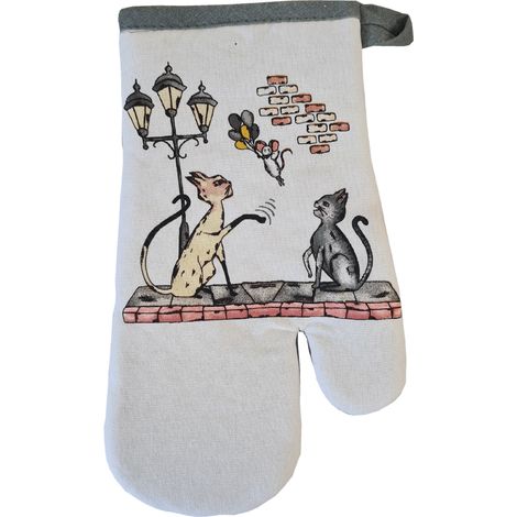 Gant de cuisine chats (1/3)
