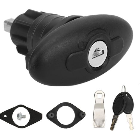Eosnow RV-Kabinentür-Kompressionsschloss, drehbar, 30 mm, Zinklegierung, Nylon, für Wohnwagen, Yacht, Wohnmobil