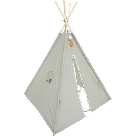 Tipi Déco Enfant Wapi 160cm Bleu (1/5)