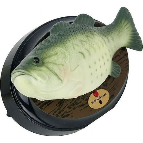 Poisson décoratif à grande bouche, jouet amusant et original, décoration interactive pour maison, bureau ou chambre, idée cadeau ludique pour enfants et adultes (1/5)
