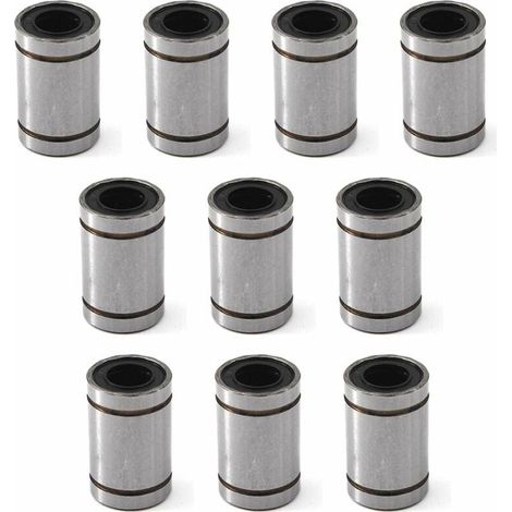 LM8UU Lot de 10 roulements à billes linéaires 8 x 15 x 24 mm pour imprimante 3D-LIAIKI (1/5)