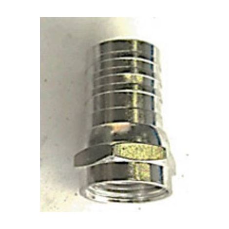 Fiche F à sertir pour câble 7 mm (1/2)