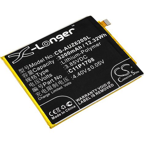 NX - Batterie téléphone, smartphone, GSM pour Asus 3.85V 3200mAh - C11P1708C11P1708 (1I (1/2)