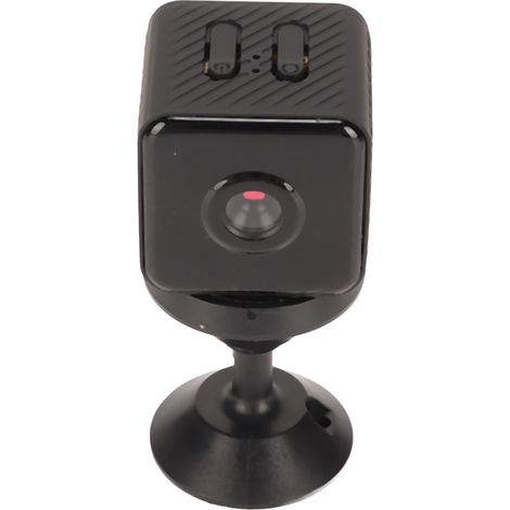 Mini caméra de sécurité 1080p grand angle infrarouge vision nocturne détection de mouvement, caméra intérieure sans fil pour la maison et la famille (1/4)