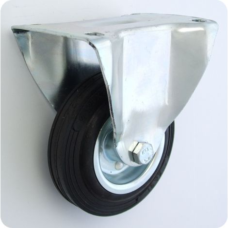 KOŁO METAL-GUMA 125MM OBUDOWA STAŁA 23 - KL125 STA