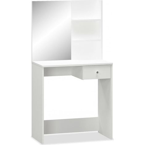 Maison Exclusive - Toeletta in Legno Multistrato 75x40x141 cm Bianco
