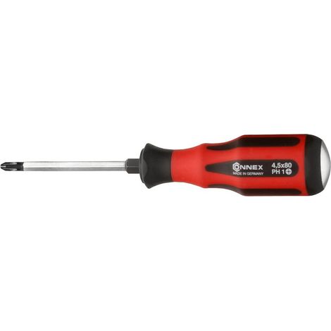 Schraubendreher Profi Phillips 1 80 mm 2K Schlagkopf Schraubendreher