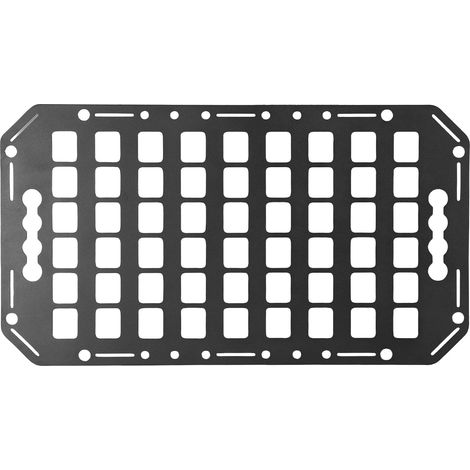 Panneau de lit de camion en aluminium, utilisation avec Rails en L, organisateur de stockage de marchandises, support à outils pour berlines, SUV, pickups, camions, camping-car, remorques. (1/5)