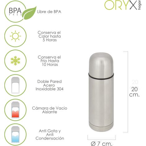 Thermos Liquido Acciaio Inox Antigoccia 350 Ml. (1/3)