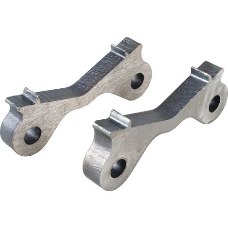 Adaptadores de pinza de freno doble, acero de alta calidad, 1,27 cm de grosor, compatibles con modelos E36, montaje de pinza trasera, funcionalidad para carreras de drift. (1/5)