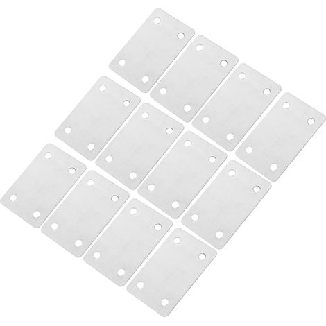Plaques de Réparation en Acier Inoxydable 12 MM Support Recto 4 (1/5)