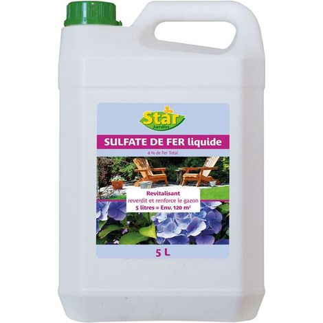 Sulfate De Fer Liquide 5l - Star Jardin
