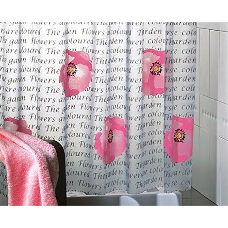 GEDY CO21820930 PAPAVERO Cortina 180X200 PVC - ref: CO21820930