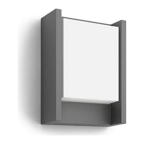 Philips Arbour LED Wandleuchte anthrazit 6W außen (1/3)