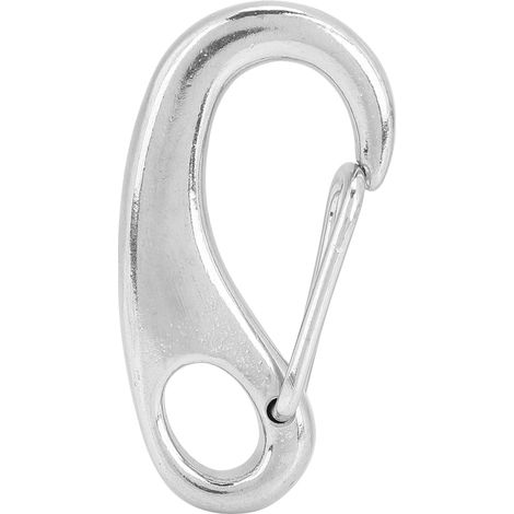 Kit de mousqueton à ressort en acier inoxydable 316, accessoire de plongée sous-marine (50 mm, blanc) (1/5)