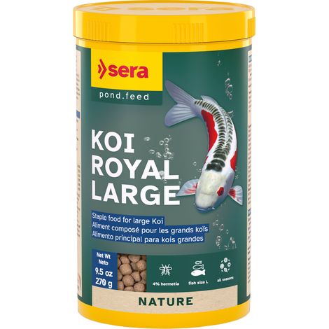 Sera Koi Royal Large - Alimento Principal para Kois a partir de 25 cm