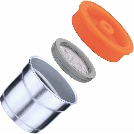 Metal Stainless Steel Reusable Capsule Pod Coffee Machine Accessories Compatible with Illy X5 Y 3.2 Y5 (1/5)