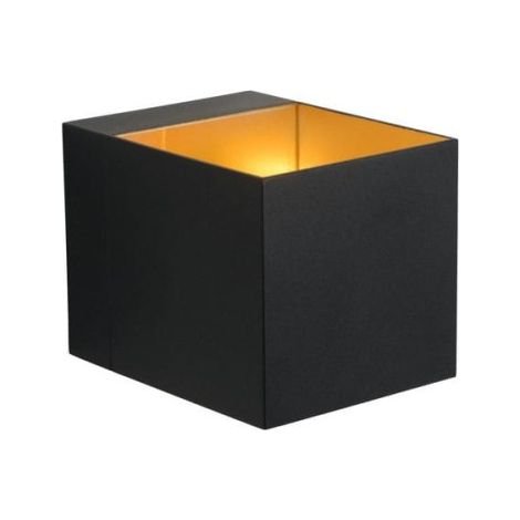 Applique Lucide Devi nera/ottone G9 42W in alluminio