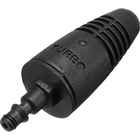 Buse conçue pour les applications de nettoyage à haute pression, compatible avec les systèmes Kärcher (série K), VAX et COMET.