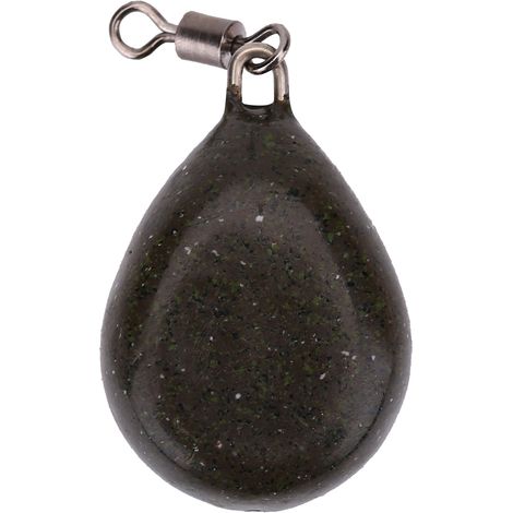 Plomb De Pêche Carpe Poire Avec Pivot - Revêtement Lisse Et Durable - Pour Eau Douce Et Herbiers - Lot De 10 Pièces