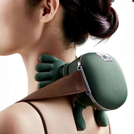 Filiyano-Massage des épaules, massage shiatsu du dos et de la nuque, massage chauffant de la nuque et des épaules, coussin de massage pour la nuque et (1/5)