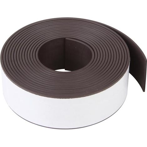 Velleman – Bande auto-agrippante magnétique flexible 300 x 2.5 cm – Pour surfaces diverses – Fixation instantanée – MAGNET9 (1/5)