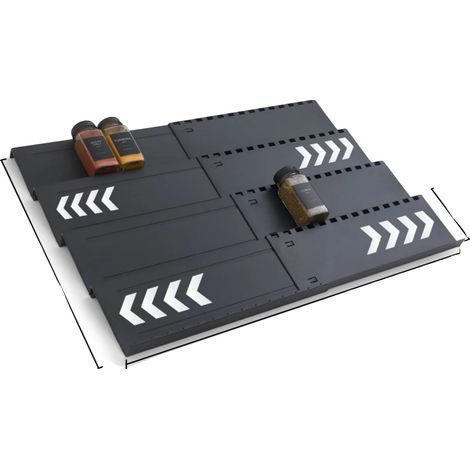 Organizador de especias, diseño ajustable, gran capacidad, XLJ-4P-CL (1/2)