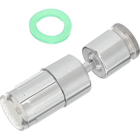 LED-Wasserhahn mit Farbwechsel und Temperaturregelung, Schwenkarmatur für Waschbecken (1/5)