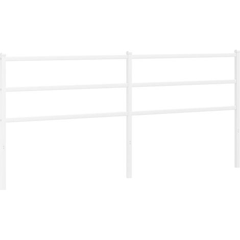Tête de lit,Panneau décoratif métal blanc 200 cm CFW1365856 (1/5)