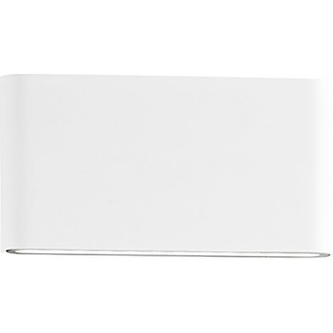 Applique esterno gea led taarhi ges880n ip54 led 4000°k alluminio lampada parete esterno biemissione