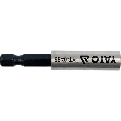 Yato YT-0465 soporte para puntas de destornillador Acero inoxidable 25,4 / 4 mm (1 / 4") 1 pieza(s)