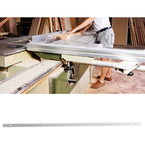 T-Nut-Gehrungssägenvorrichtung aus porenfreier Aluminiumlegierung, Gleitplattenvorrichtung, Holzbearbeitungswerkzeug (800 mm) (1/5)