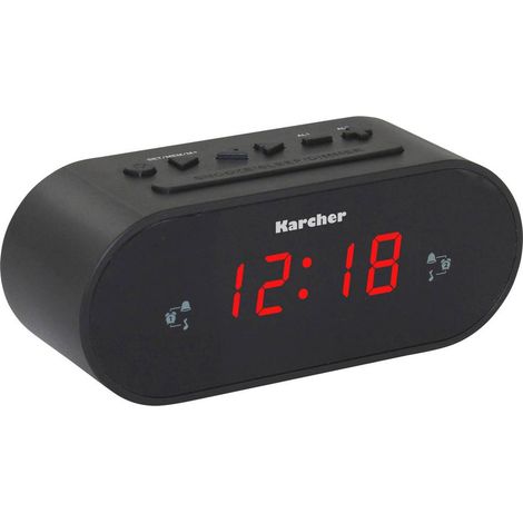 Karcher UR 1030 Radio-réveil FM noir (1/2)