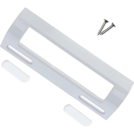 1 Poignée de porte,espacement vis 9-16 cm,réfrigérateur congélateur,blanc,matériau robuste,design ergonomique,cuisine moderne
